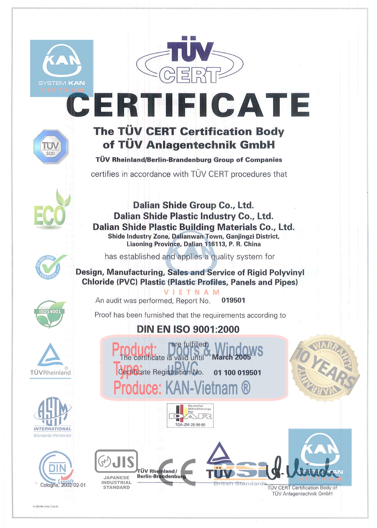 Cửa nhựa lõi thép Sparlee®  có tốt không - KAN-System®