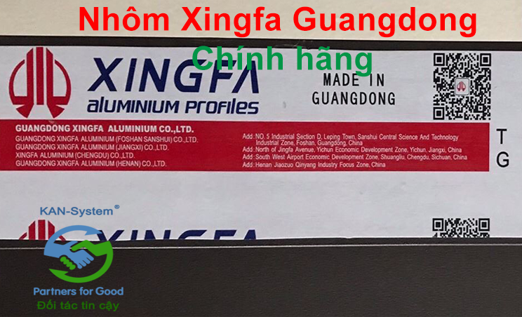 Hướng dẫn cách phân biệt Cửa nhôm kính XINGFA giả – KAN-System®