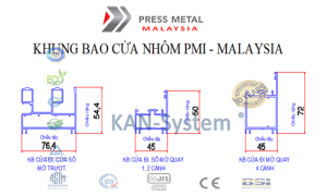 Hướng dẫn tính kích thước ô chờ đạt Lỗ Ban đẹp cho cửa nhôm kính PMI - Malaysia® nhập khẩu – KAN®