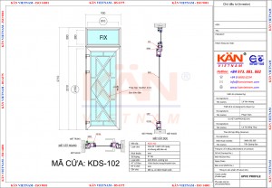 Mẫu cửa nhựa lõi thép Rehau - Germany nhập khẩu đẹp, sang trọng KAN System®