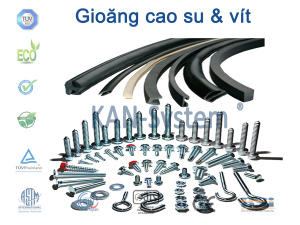 Vật tư phụ cho cửa nhựa lõi thép uPVC REHAU - Germany® nhập khẩu chính hãng – KAN - System®