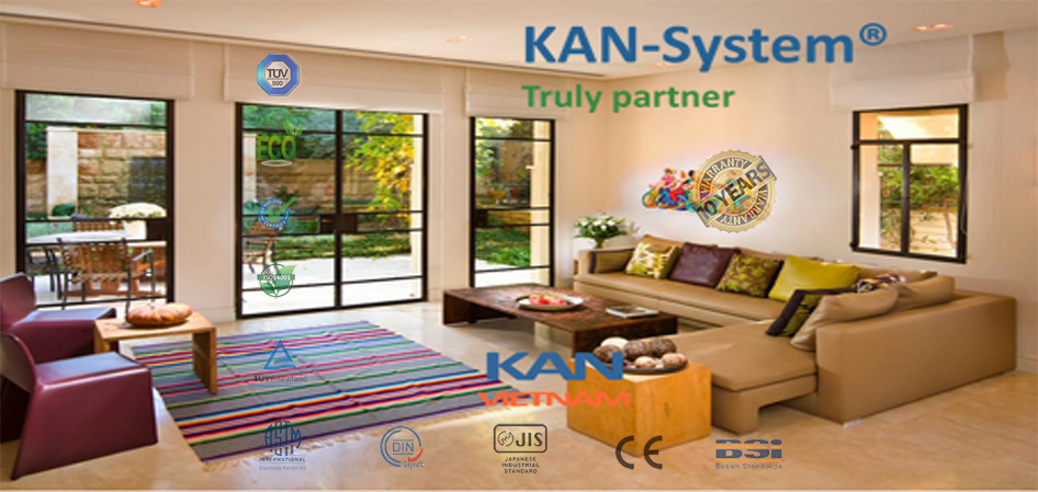 KAN-System® : Cửa nhôm Xingfa Guangdong® nhập khẩu chính hãng 