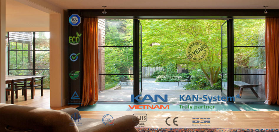 KAN-System® : Cửa nhôm Xingfa Guangdong® nhập khẩu chính hãng 