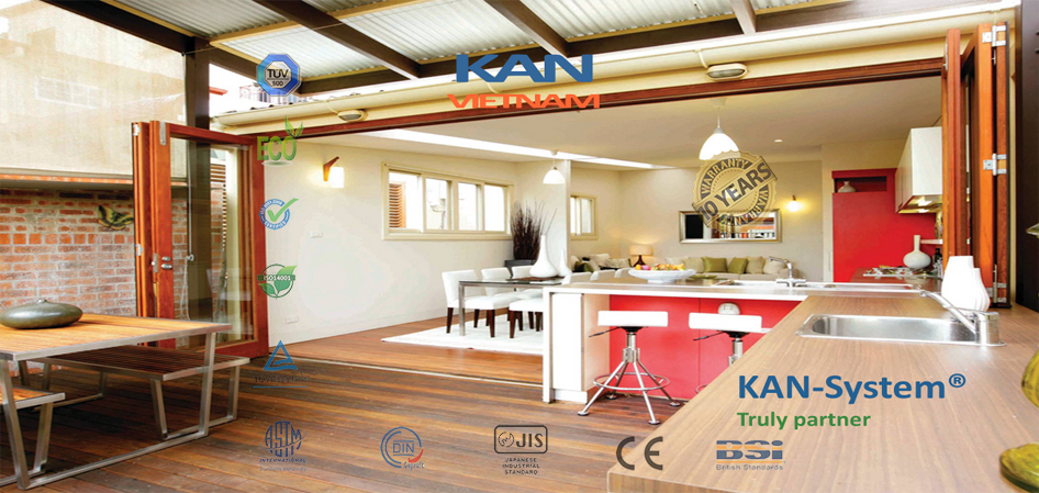 KAN-System® : Cửa nhôm PMI Malaysia® nhập khẩu chính hãng 