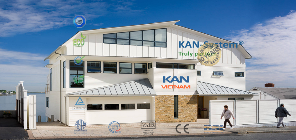 KAN-System® : Cửa nhôm YKK JAPAN ® nhập khẩu chính hãng 
