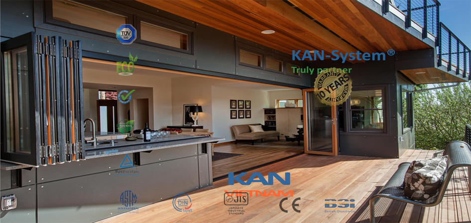 KAN-System® : Cửa nhôm PMI Malaysia® nhập khẩu chính hãng 