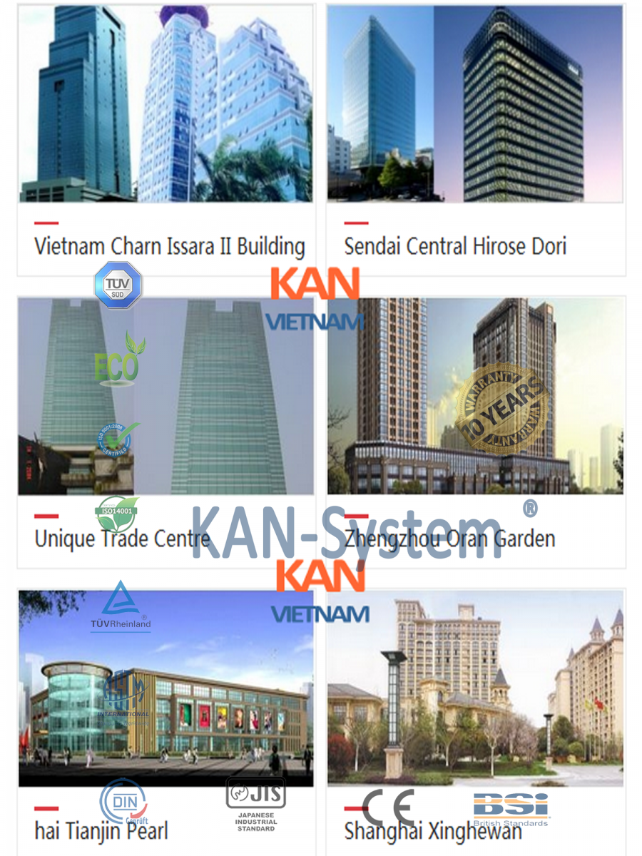 KAN-System® - Cửa nhôm PMI - Malaysia® nhập khẩu